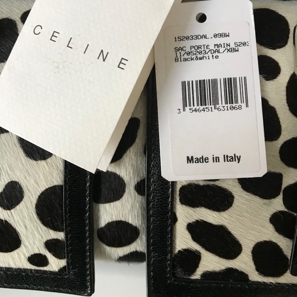 RARE CELINE DALMATIAN BAG- IN NY MAGAZINE-WORN TWICE - Picture 6 of 7